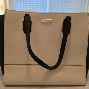 Kate Spade Black and White Tote Bag